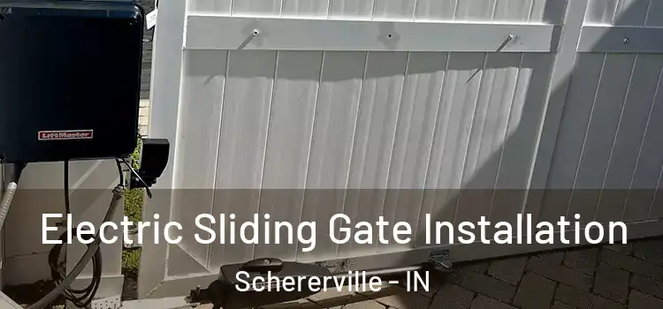 Electric Sliding Gate Installation Schererville - IN